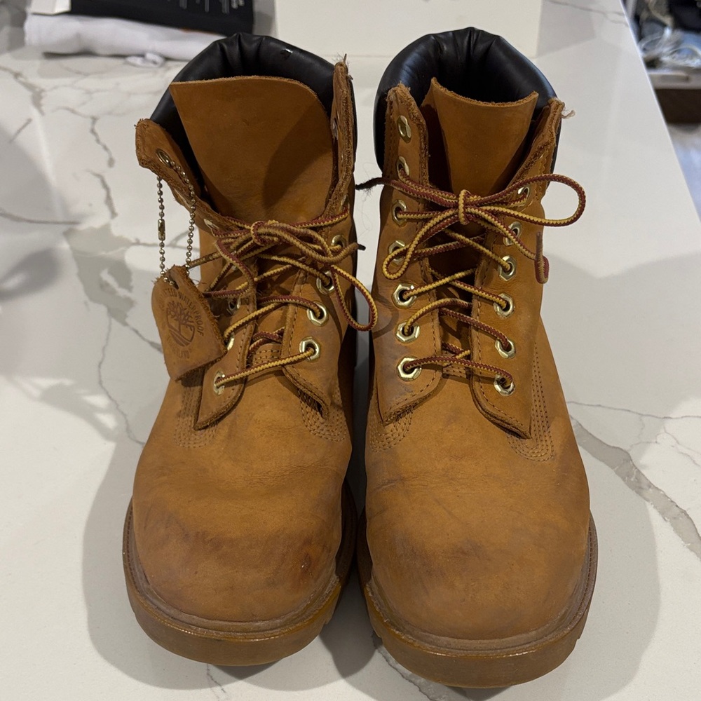 Timberland Men's Tan Leather Boots